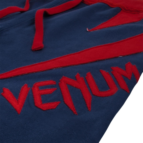 Шорти Venum Jaws Cotton Training Shorts Navy Red оригінал