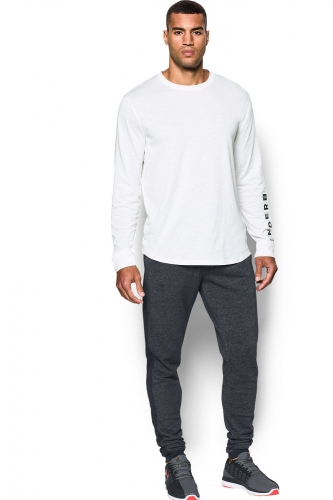 Спортивні штани Under Armour Sportstyle Stacked Terry Joggers Black купити
