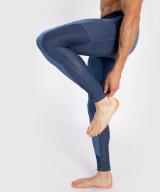 Компресійні штани Venum Attack Mens Spats Navy Blue ціна