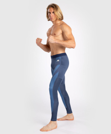 Компресійні штани Venum Attack Mens Spats Navy Blue купити