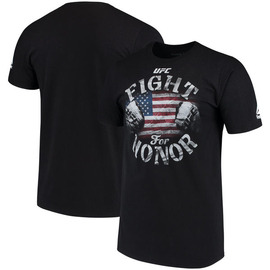 Футболка Reebok UFC USA Fight for Honor T-Shirt Black