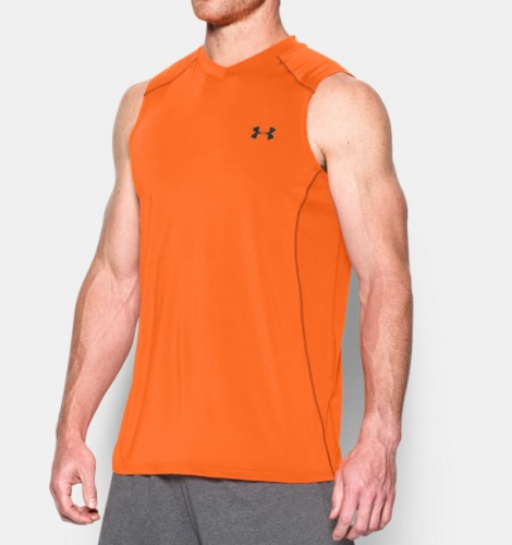 Майка Under Armour Raid Sleeveless T-Shirt Beta Orange купить