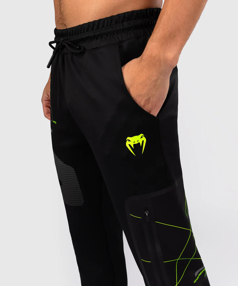 Спортивные штаны Venum Training Camp 4.0 Jogger - Black/Green где купить