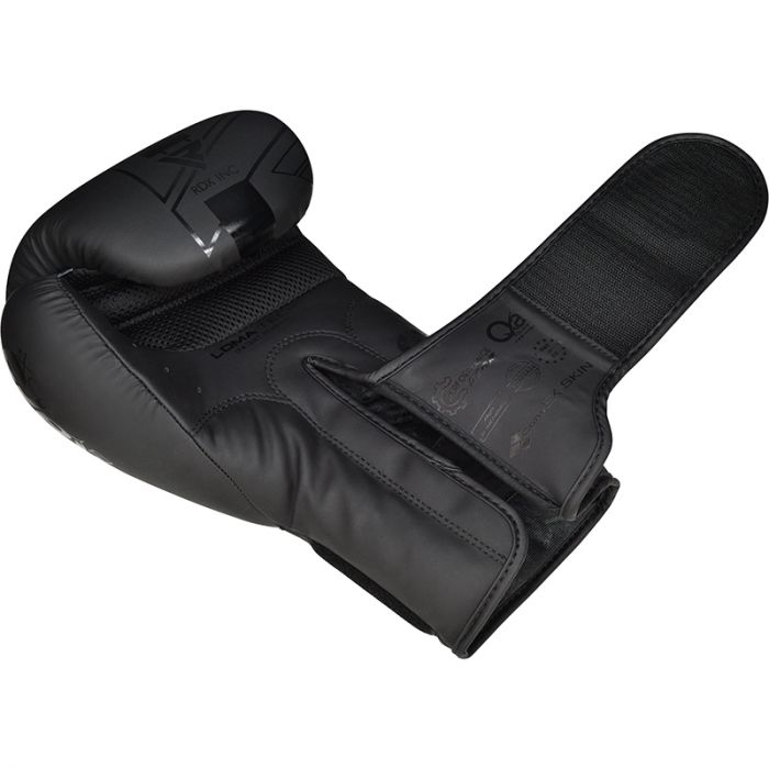 Детские боксерские перчатки RDX F6 Kara 6oz Black фото