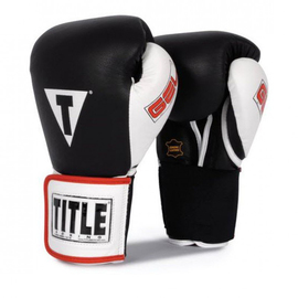 Боксерские перчатки Title Gel World Training Gloves Black
