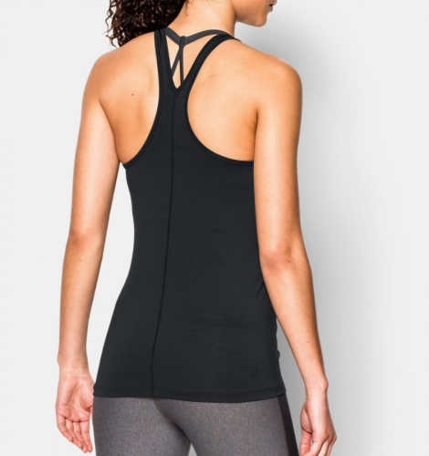 Жіноча майка Under Armour HeatGear Armour Racer Tank Black купити