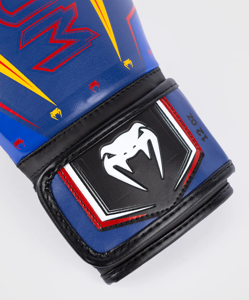 Venum Elite Evo Boxing Gloves - Blue Yellow price