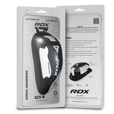Захист паху RDX 1N Gel Groin Protection Cup White\Black оригінал