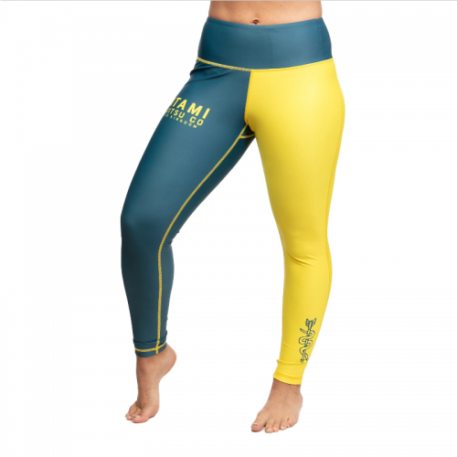 Womens leggings Tatami Ladies Supply Co Navy Grappling Leggings photo