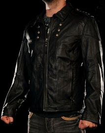 Кожаная куртка Affliction Keeper Leather Jacket Black, Фото № 4
