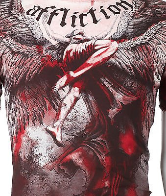Футболка Affliction Upward T-Shirt Red фото