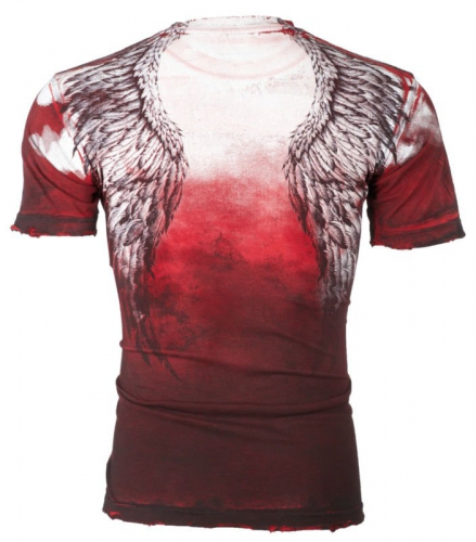 Футболка Affliction Upward T-Shirt Red купить