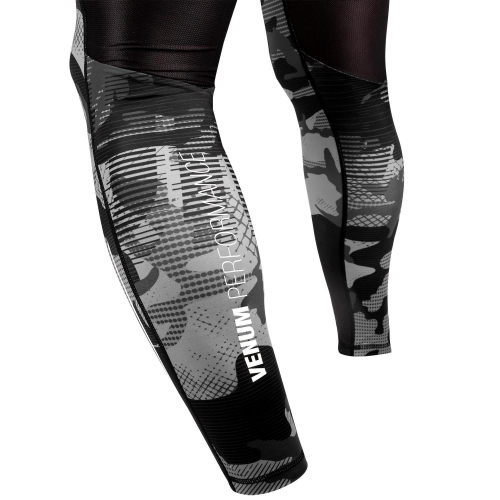 Компресійні штани Venum Tactical Spats Urban Camo Black ціна