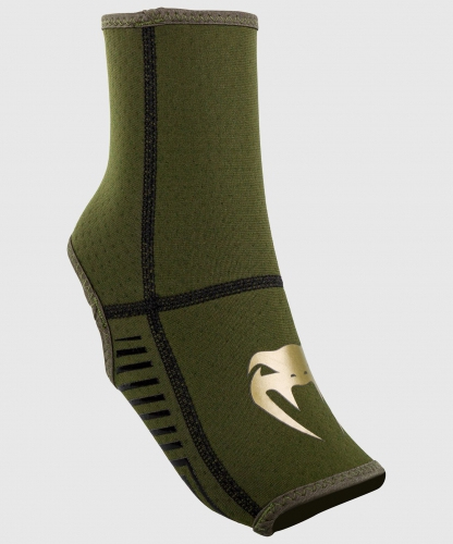 Защита голеностопа Venum Kontact Evo Foot Grips Khaki Gold купить