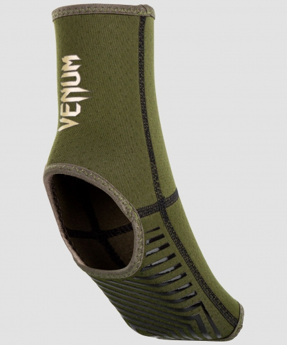 Защита голеностопа Venum Kontact Evo Foot Grips Khaki Gold цена
