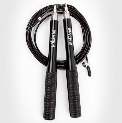 Швидкісна скакалка Venum Thunder Evo Jump Rope Black купити