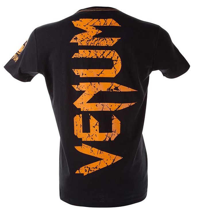 Venum Giant T-shirt Black Orange buy