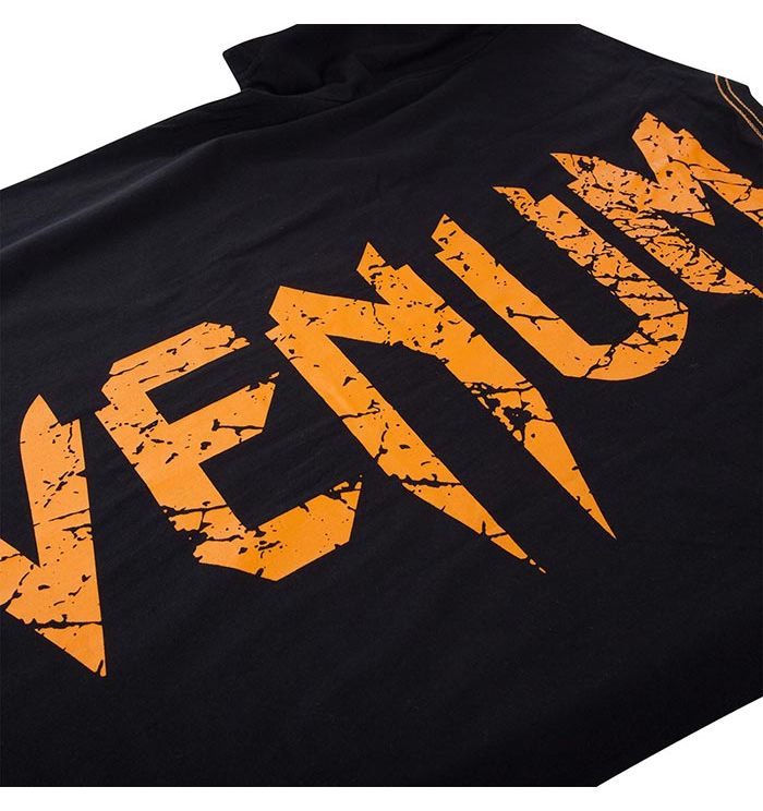 Venum Giant T-shirt Black Orange photo