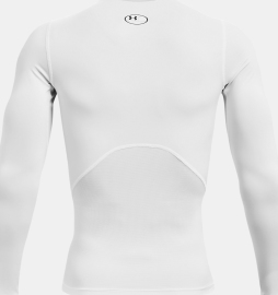 Компресійна футболка Under Armour HeatGear® White Black оригінал