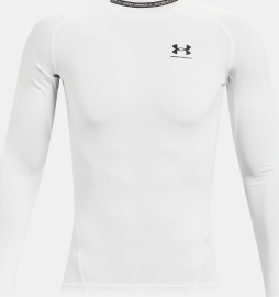 Компресійна футболка Under Armour HeatGear® White Black фото
