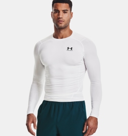 Компресійна футболка Under Armour HeatGear® White Black