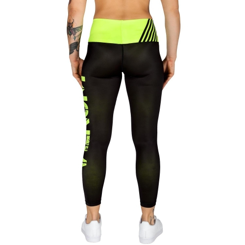 Женские леггинсы Venum Power Leggings Black Yellow купити