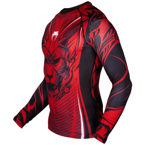 Рашгард Venum Bloody Roar Rashguard - Long Sleeves Red фото