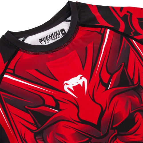 Рашгард Venum Bloody Roar Rashguard - Long Sleeves Red оригинал