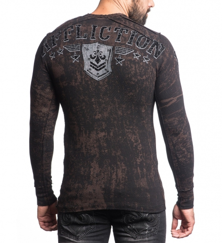 Двусторонняя термалка Affliction Dis Jointed Rev Thermal купити