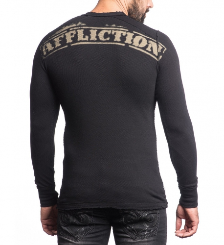 Двусторонняя термалка Affliction Dis Jointed Rev Thermal фото