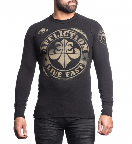 Двусторонняя термалка Affliction Dis Jointed Rev Thermal ціна