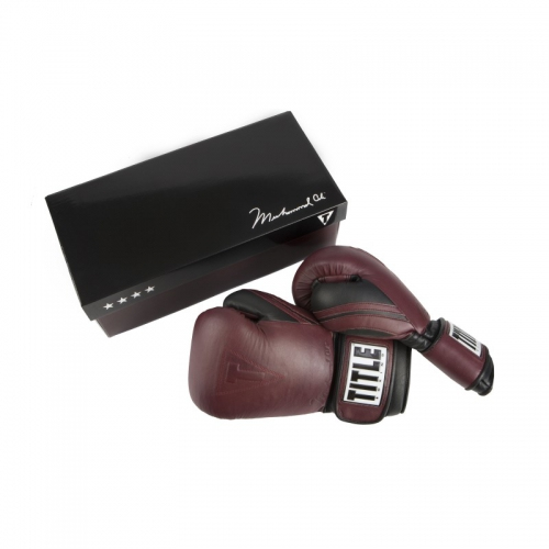 Боксерские перчатки Title Ali Authentic Leather Training Gloves оригинал