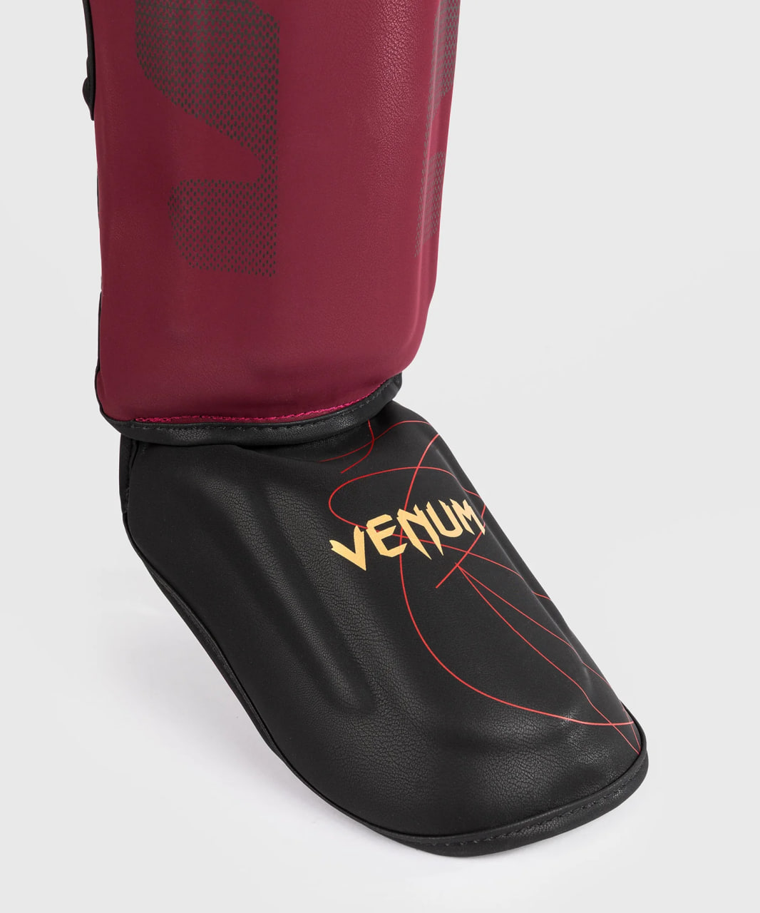 Venum Tactical XT Shinguards - Black/Burgundy/Gold price