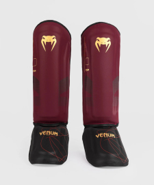Venum Tactical XT Shinguards - Black/Burgundy/Gold buy