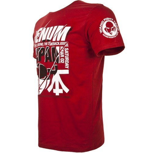 Футболка Venum Wands Return Japan UFC - Red фото
