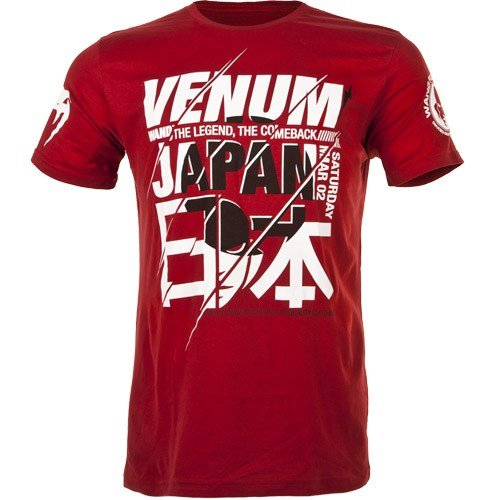 Футболка Venum Wands Return Japan UFC - Red купити