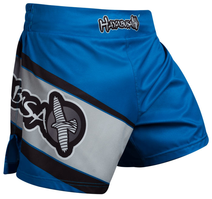 Шорты Hayabusa Kickboxing Shorts Blue Grey