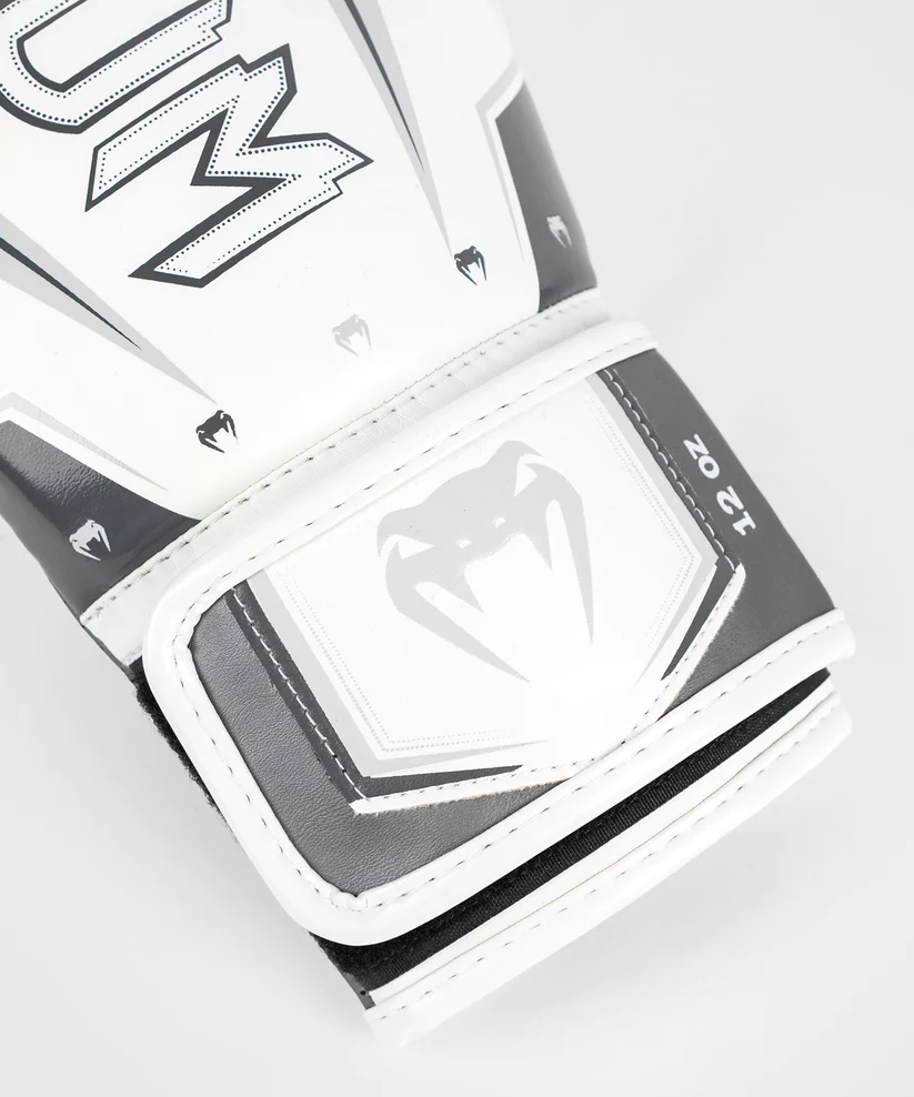 Venum Elite Evo Boxing Gloves - Grey White price