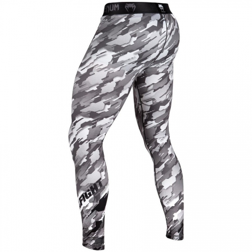 Компрессионные штаны Venum Tecmo Spats Grey фото