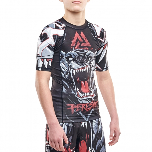 Дитячий рашгард Peresvit Battle Bear Kids Short Sleeve купити