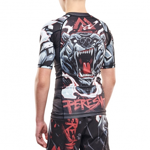 Дитячий рашгард Peresvit Battle Bear Kids Short Sleeve ціна