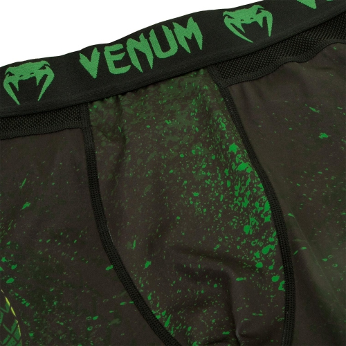 Компрессионные штаны Venum Green Viper Spats Black Green оригінал
