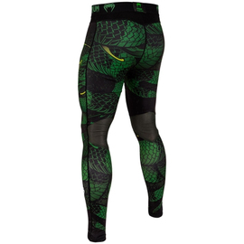 Компрессионные штаны Venum Green Viper Spats Black Green, Фото № 3