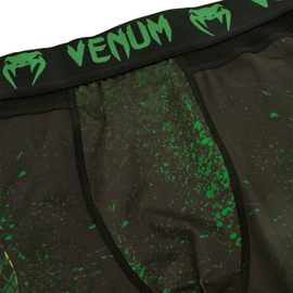Компрессионные штаны Venum Green Viper Spats Black Green, Фото № 5
