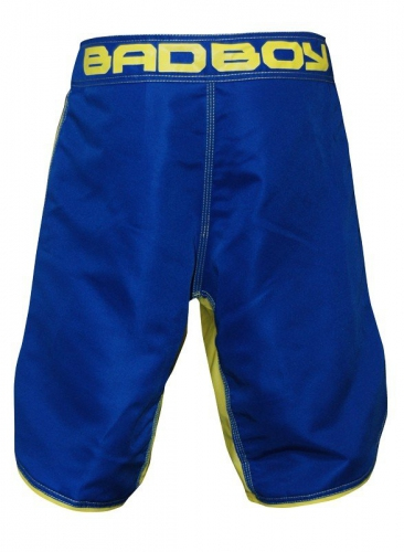 Шорты Bad Boy MMA Shorts - Blue/Yellow ціна