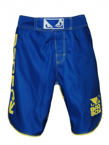 Шорты Bad Boy MMA Shorts - Blue/Yellow купити