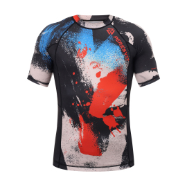 Рашгард Peresvit Splash Short Sleeve Multicolor