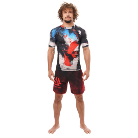 Рашгард Peresvit Splash Short Sleeve Multicolor купити
