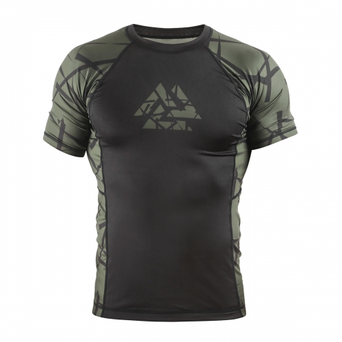 Rashguard Peresvit Rival Rashguard Riffle Green Shortsleeve buy