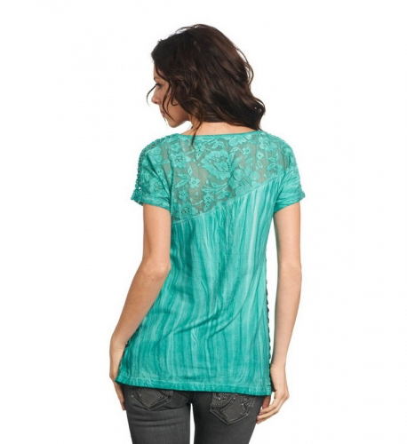 Жіноча футболка Sinful Feline Lace Panel Tee ціна